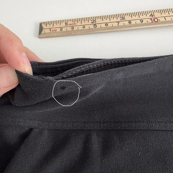 Nike Golf Dri Fit Skirt Skort Size Medium Black Activewear Athleisure Sporty - Picture 5 of 6